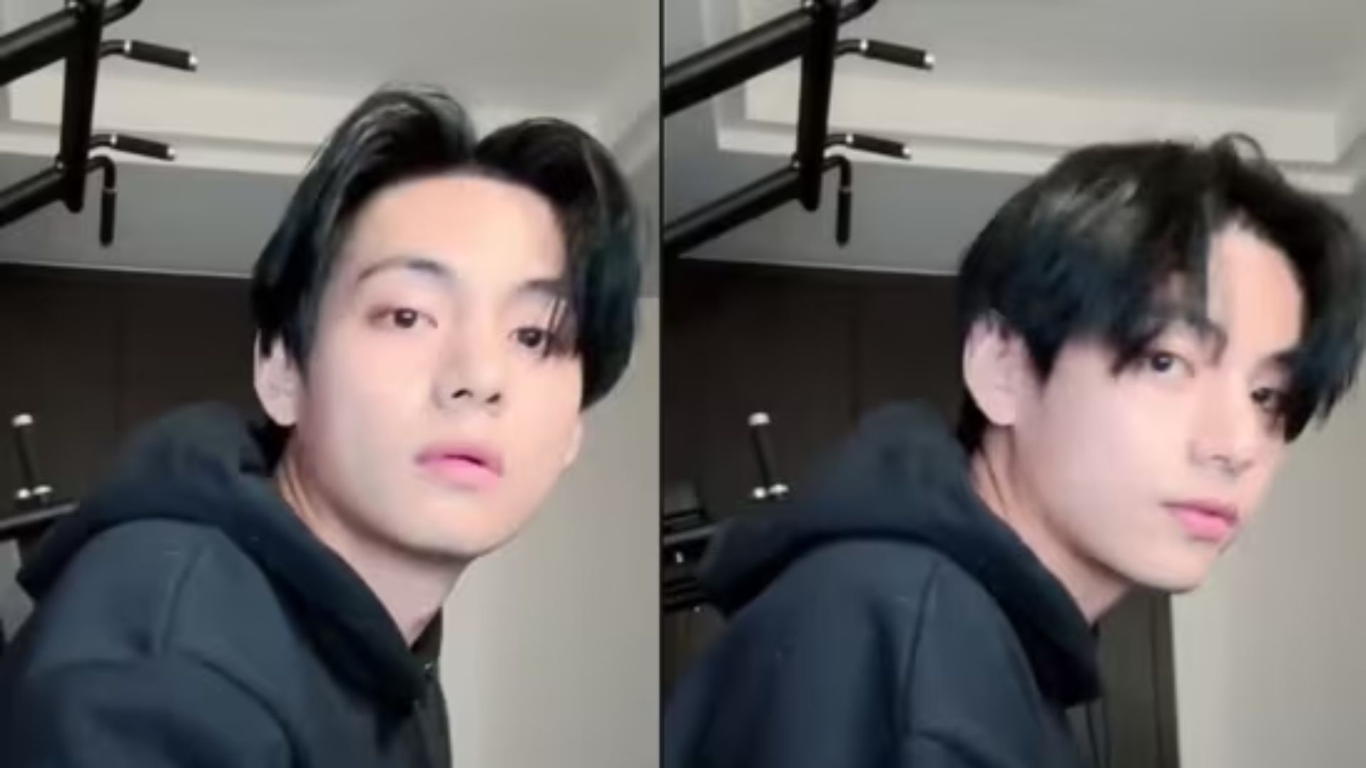 BTS' V unveils new haircut, sings along to Jungkook's Please Don't Change on Weverse